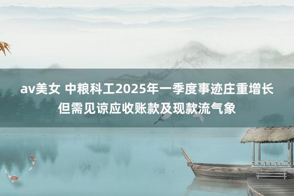 av美女 中粮科工2025年一季度事迹庄重增长但需见谅应收账款及现款流气象